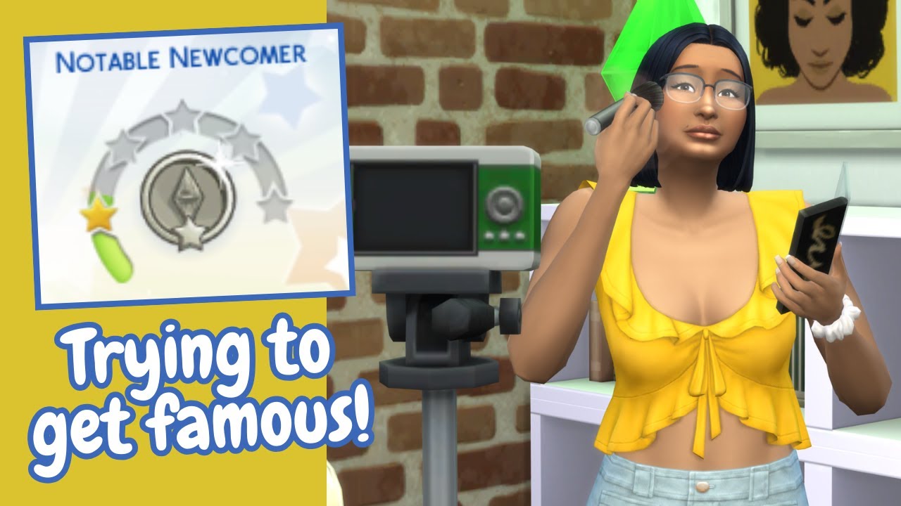 gaining fame in the sims is HARD