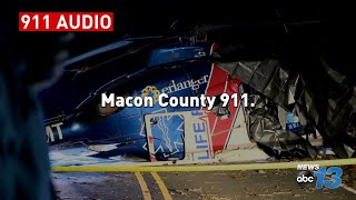 LISTEN: 911 calls paint clearer picture of medical helicopter crash in NC