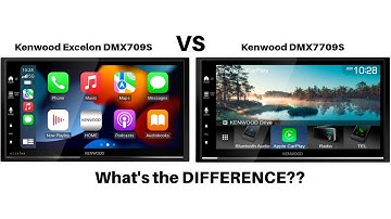 Kenwood DMX7709S vs Kenwood Excelon DMX709S What
