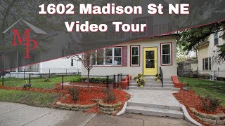 1602 Madison St NE, Minneapolis  Video Rental Tour