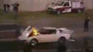 A RX7 Drag Car EXPLOSION!!!