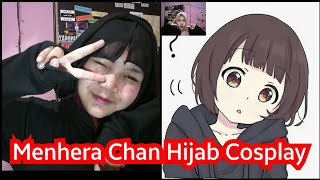 Menhera Chan Hijab Ver || Tutorial Hijab Cosplay (Cute Chara) screenshot 5