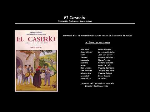 El Caserío - Romanza de Ana Mari 'En la cumbre del monte' (1954) Pilar Lorengar