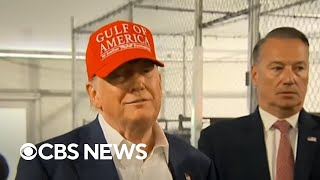 Florida's "Alligator Alcatraz" facility faces protests, legal challenges as Trump tours site
