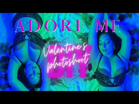 Adore Me Review | SIZE XL | DIY Valentine's Day Photoshoot