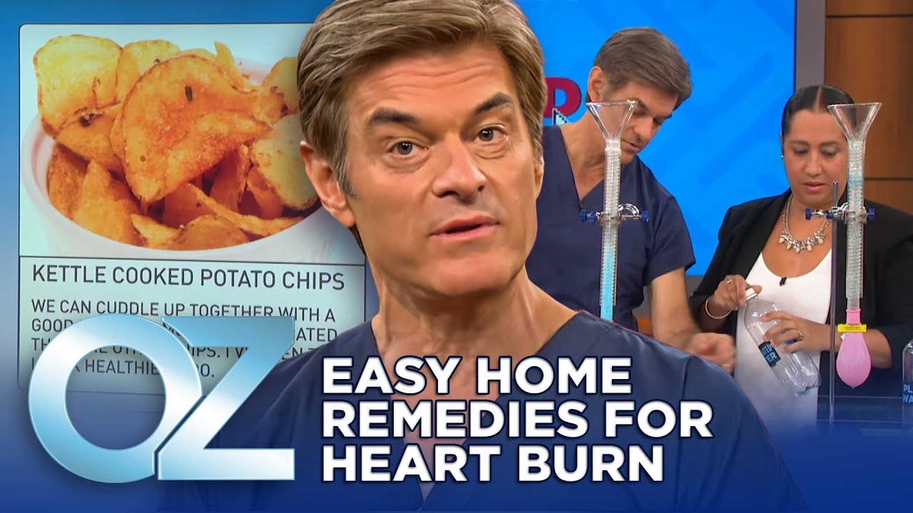 At Home Heart Burn Remedies Oz Health YouTube