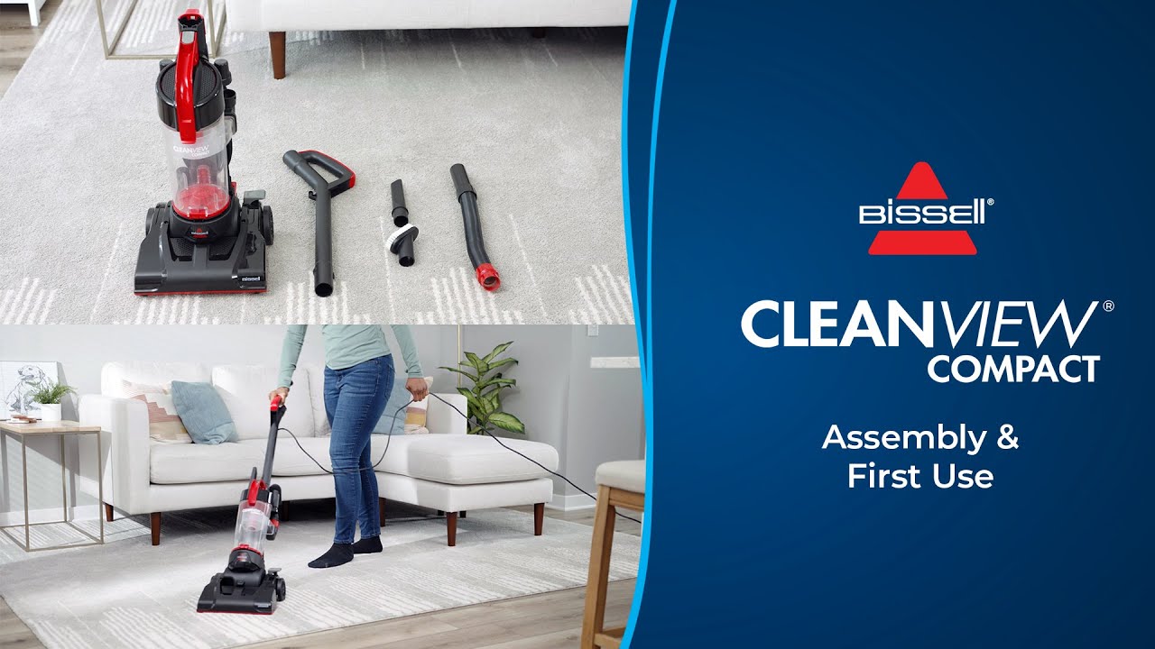 Assembly & How to use CleanView® Compact Upright Vacuum YouTube