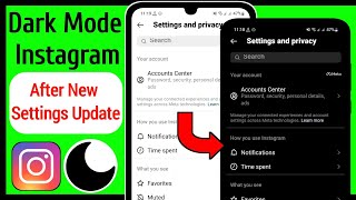 How to Enable Dark Mode on Instagram - 2023 [After New Settings Update]