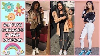 Outfits Casuales 2017 Moda Otoño Invierno 2017 2018 Mujer Juveniles