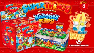 ☆ SUPERZINGS SERIE 8 ☆ SuperThings KAZOOM KIDS ϟ Neon Blast ϟ