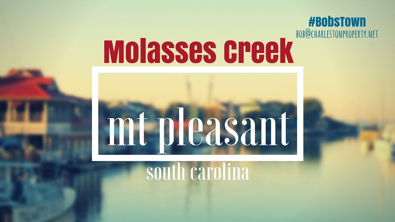 Mt. Pleasant, SC Driving Tour 132 Molasses Creek YouTube