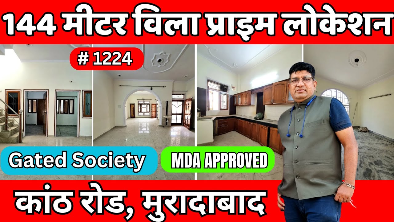 Spacious 144 Meter Villa For Sale Gated Society Prime Location