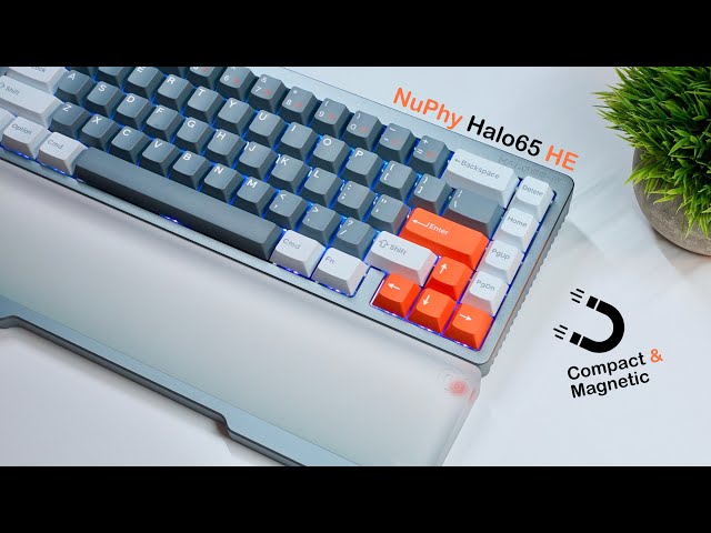 NuPhy's First Halo Magnetic Keyboard: Halo65 HE - YouTube