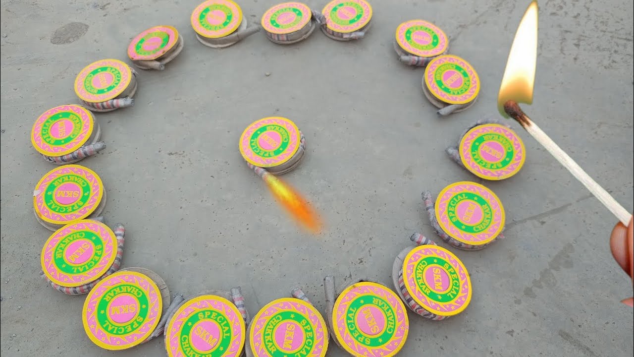 20 Diwali Chakri Testing At Ones||इसमें कितना चकरी बचेगा बताओ? - YouTube