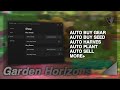 [🌱NEW] Garden Horizons Script - FREE | Auto Plant, Auto Harvest, Auto Sell, Auto Buy