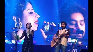 | Man mast magn | Aaj phir Tumpe pyar aaya hai |Live| Arijit singh | Hi real sister | Amrita singh |