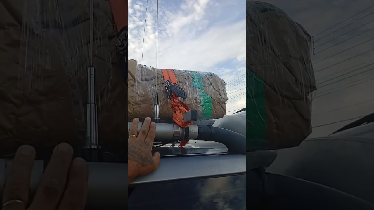 Comboio ao encontro de rádio amadores Arthur Nogueira SP 