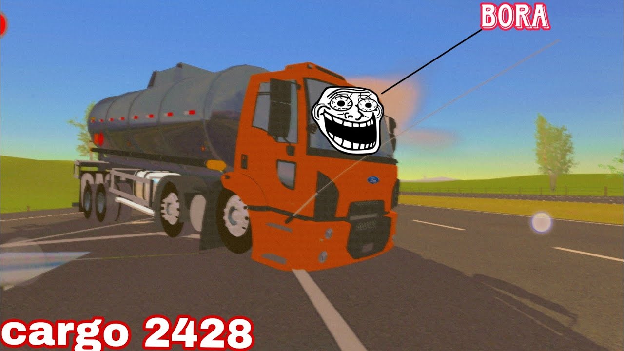 TESTANDO O FORD CARGO estrangulador de asfalto no The road driver 😎🔥🤣🤣