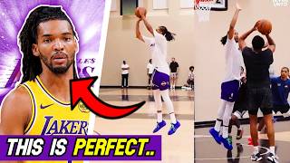 Lakers Ziaire Williams PUTTING IN WORK to Prove the Doubters WRONG Lakers Expectations Outlook