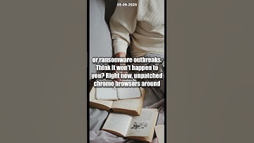 7 SHOCKING Facts About Chrome’s Emergency Hack – Are YOU Safe? [MUST PATCH] #shorts