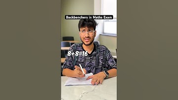 Students in Maths Exam 😂 #shorts #relatable #students