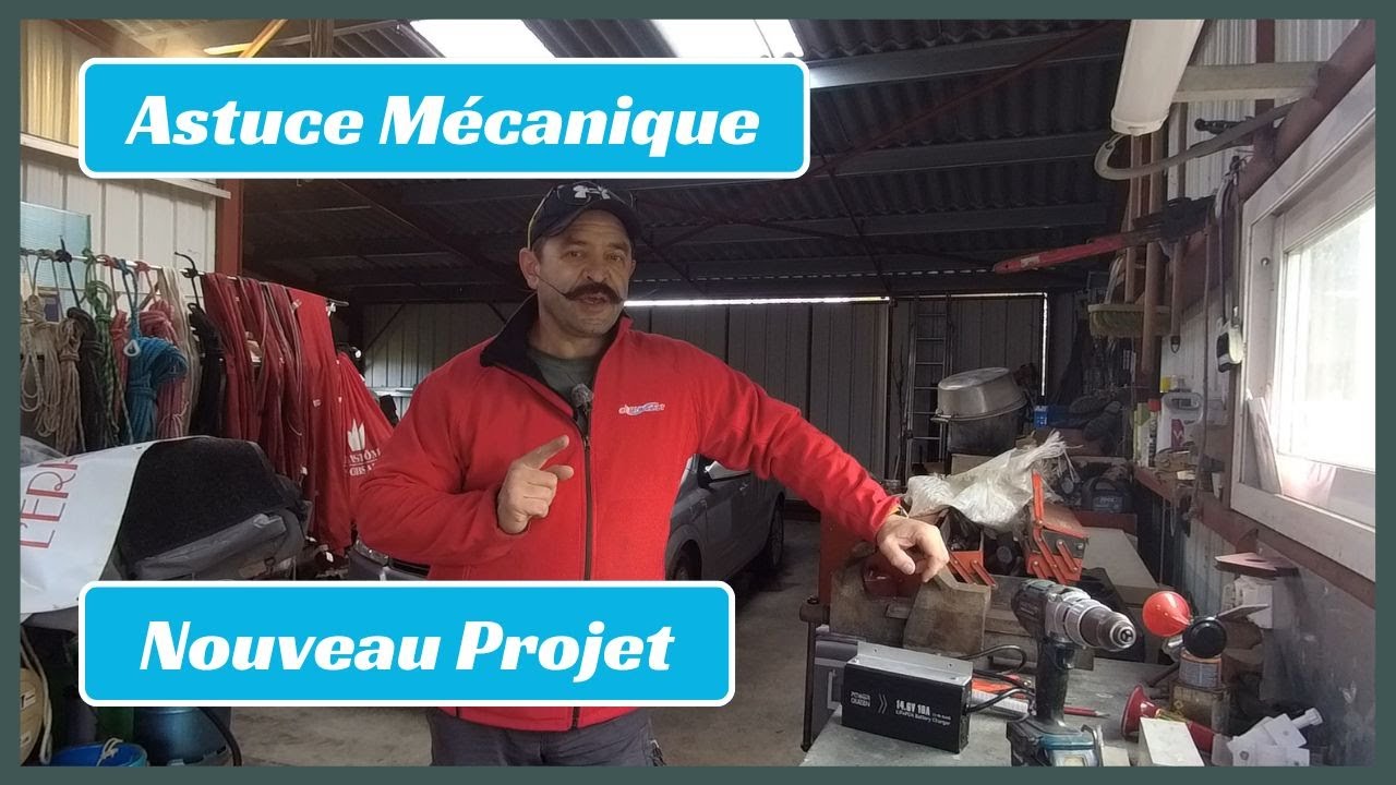 ⁣VOILIER: Astuce Mécanique et Nouveau Projet