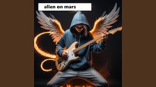 alien on mars