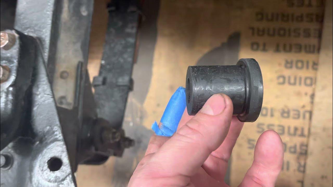 Leaf Spring Bushings and Bacon 1982 FJ40 Replace Front Leaf Spring