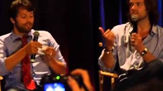 nj footage-Jared and Misha footage from new jersey con 2012