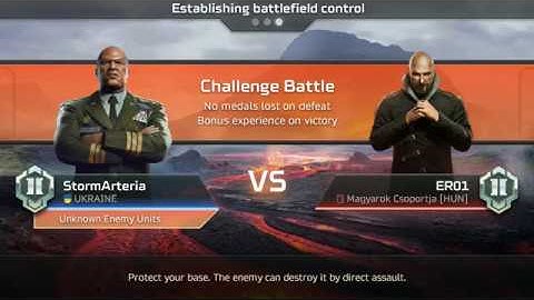 ER01 vs. StormArteria / C&C Rivals Battle