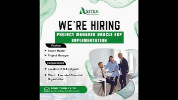 Project Manager Oracle ERP implementation | Location KSA/Riyadh |