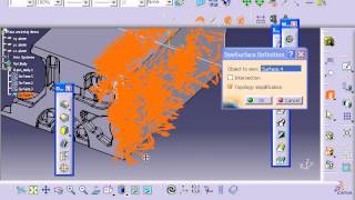 catia v5  Engine block