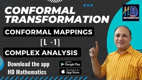 Conformal transformation conformal mapping complex analysis bsc 3 csir net upsc maths in hindi /L1/