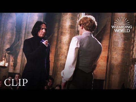 Wizard Duel: Severus Snape vs Gilderoy Lockhart | Harry Potter and the Chamber of Secrets