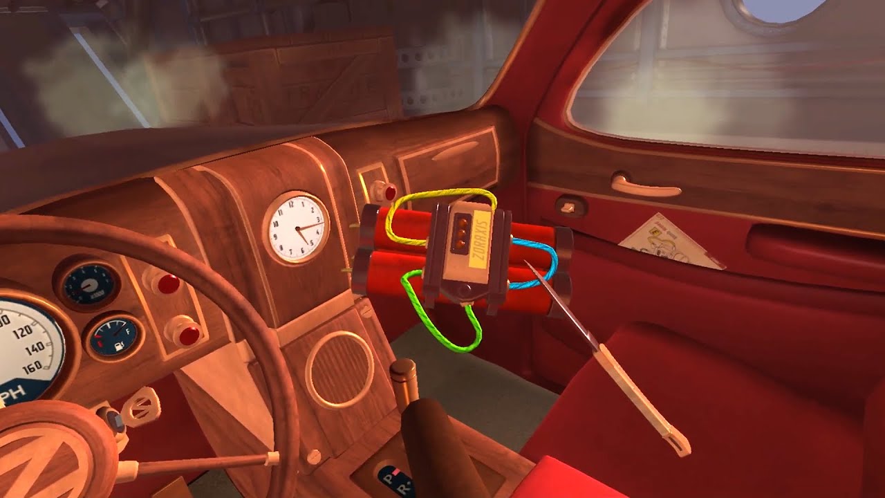 "I Expect You To Die" VR game trailer