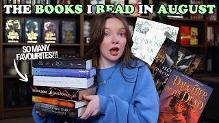 I only dnf'd 1 book in august and LOVED the rest! 📚 august wrap up