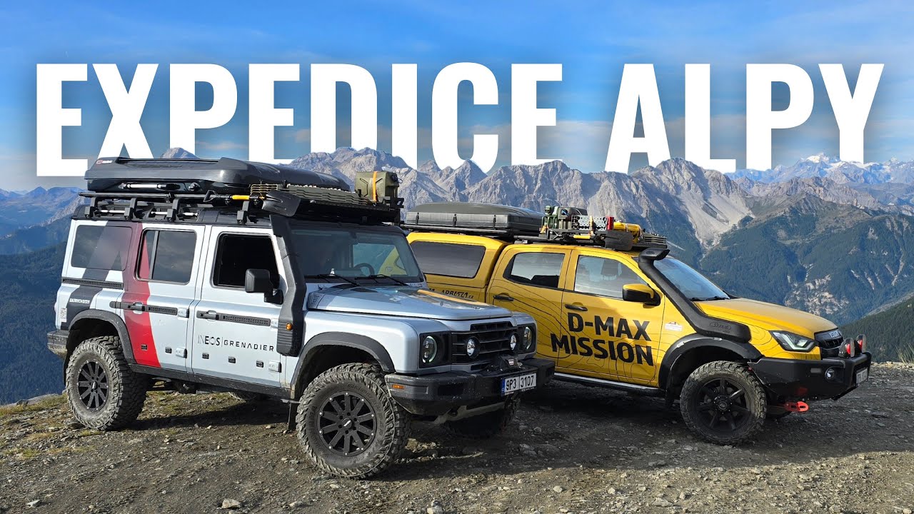 Off-road expedice západní Alpy 2024