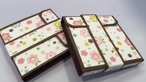 Cascading Mini Album Tutorial