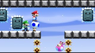 Super Mario Maker 2 - Papawa Online Co Op Mode Play #1