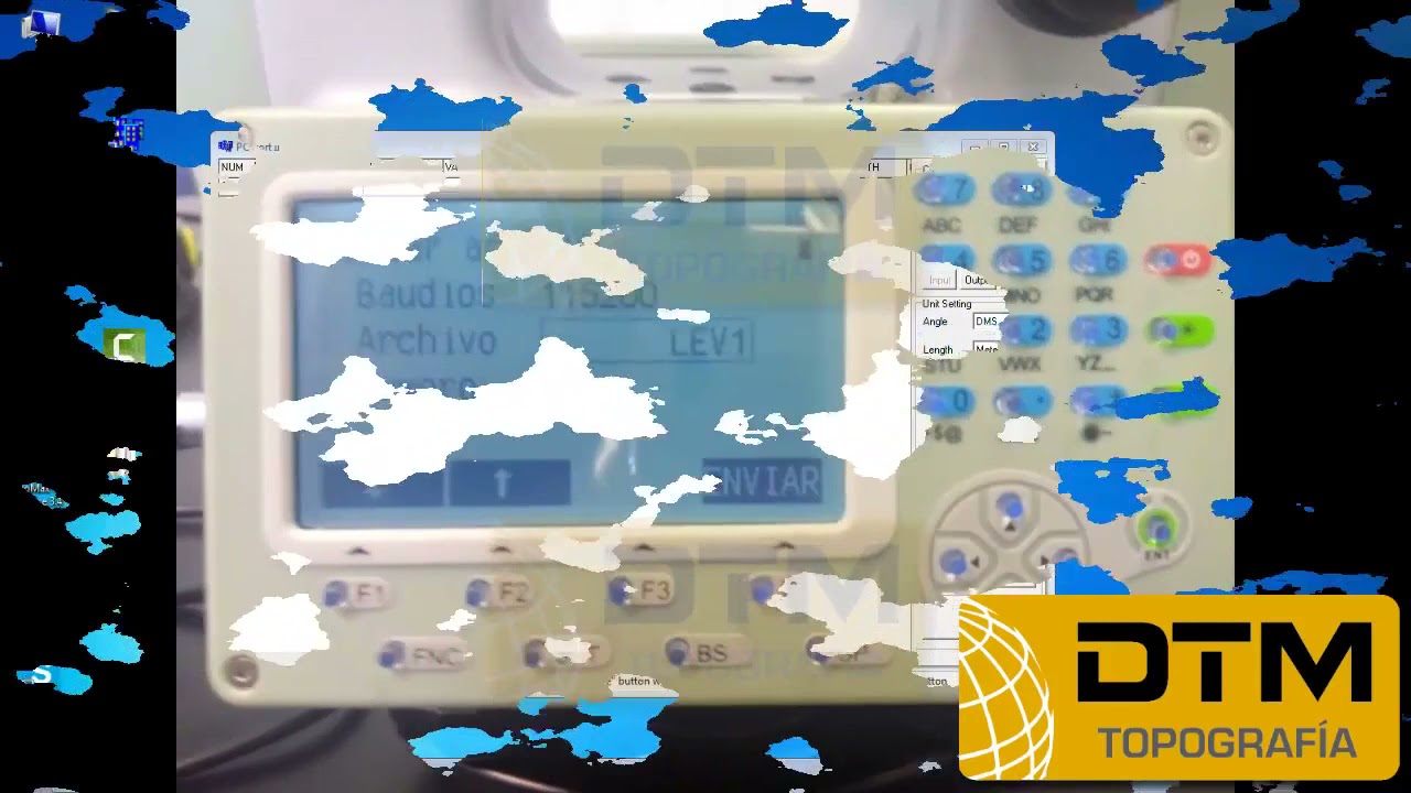 HTS 220R Carga y descarga de datos con CABLE