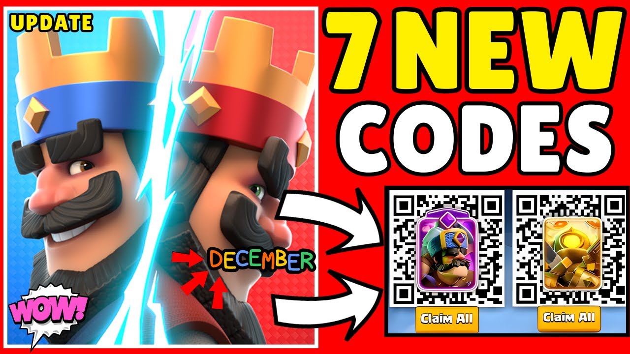 🎁DECEMBER 2025🎁 CLASH ROYALE QR CODES 2025 - CLASH ROYALE REDEEM CODES ...
