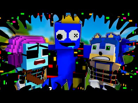 New FNF Corrupted “SLICED” But Everyone Sings It - Compilation | Sonic x Annoying Orange x Pibby