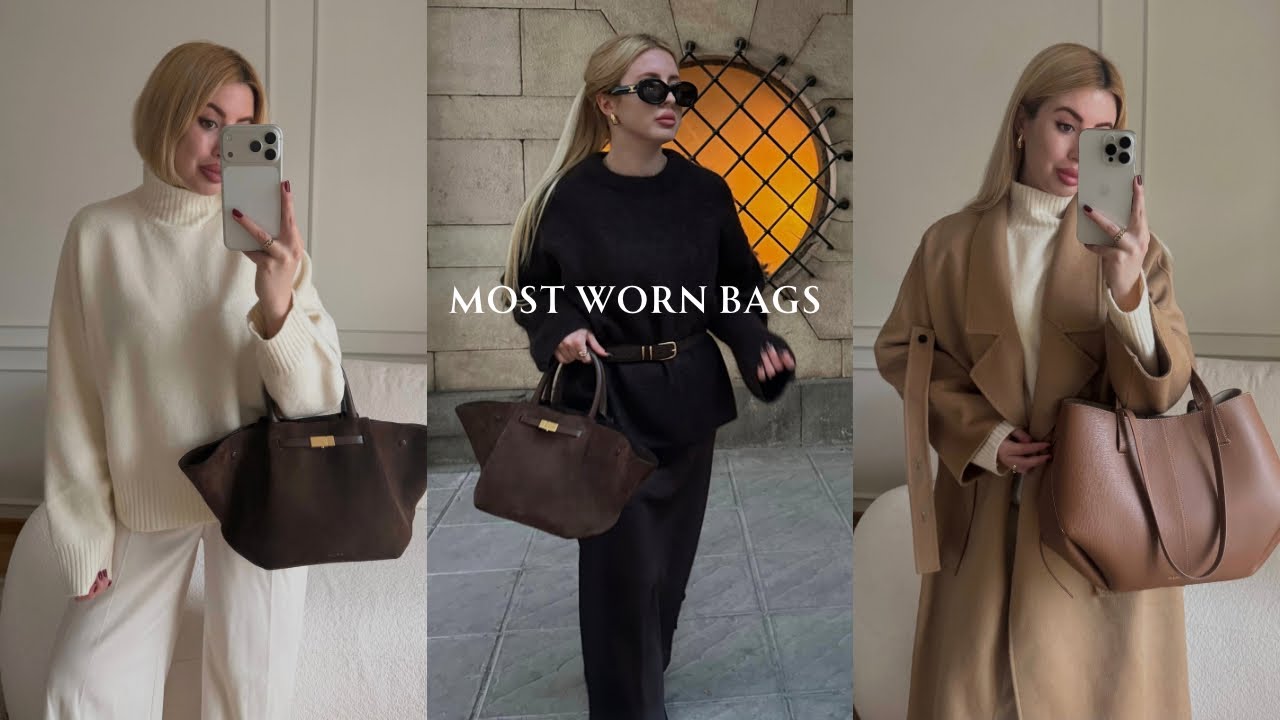 САМЫЕ ЧАСТО НОШАЕМЫЕ СУМКИ 2025 ГОДА | Demellier, Saint Laurent, Arket и др.