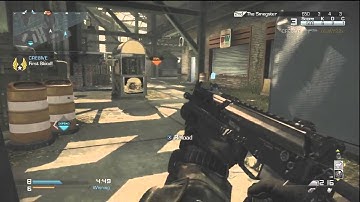 Call Of Duty Ghost Blitz NEW GAME MODE Gameplay With Bizon Sub Machine Gun