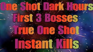 Division 2 One Shot Dark Hours Raid Bosses