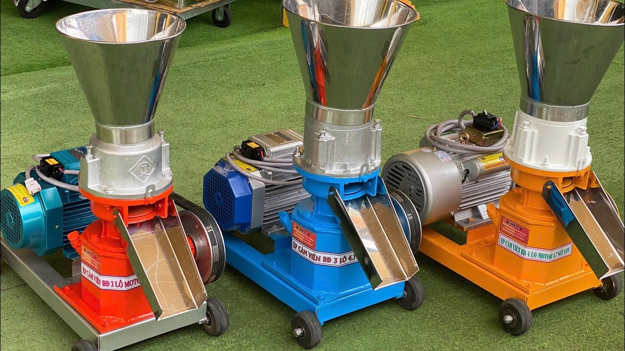 0979.42.42.69 - 0919.69.69.17 máy ép cám viên ( tự làm thức ăn cho chăn nuôi )