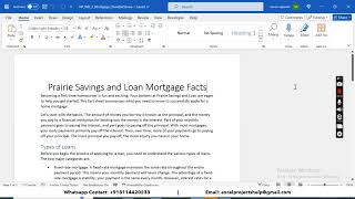 Information New Perspectives Word 365/2021 | Module 2: Sam Textbook Project Mortgage Update