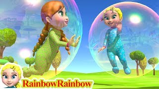 Lily & Mimy Make Giant Bubbles More Cartoons For Kids & Children - Rainbowrainbow