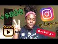 HOW TO MAKE $800 WITH INSTAGRAM REELS! 💚💚