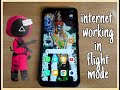 How to use internet in flight mode #hacks #tips #tricks #technology #hack #trick #reels #shorts